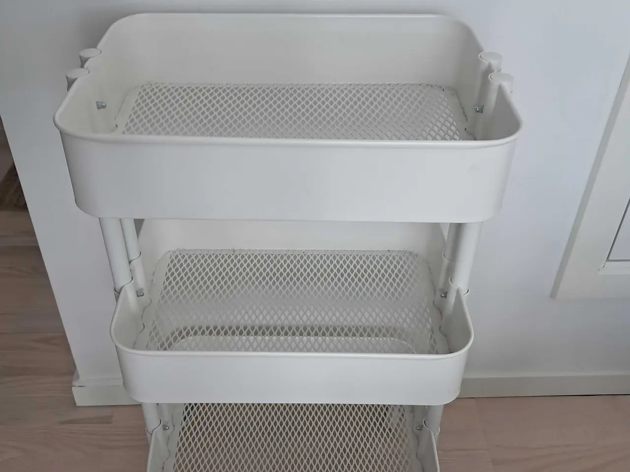 Billede 1 - IKEA, RÅSKOG Rullebord, hvid