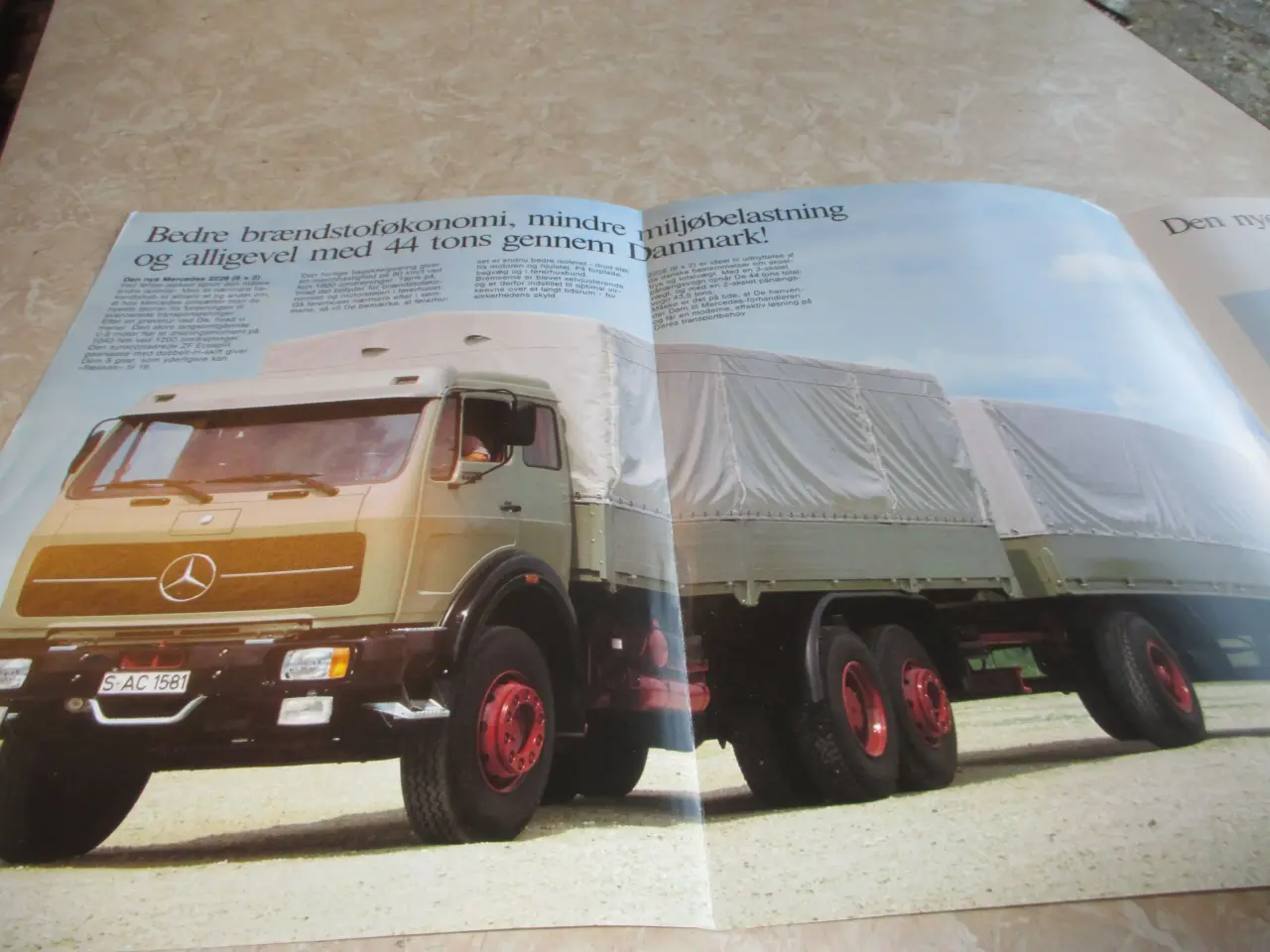 Billede 4 - Mercedes Brochure 2228 6X2