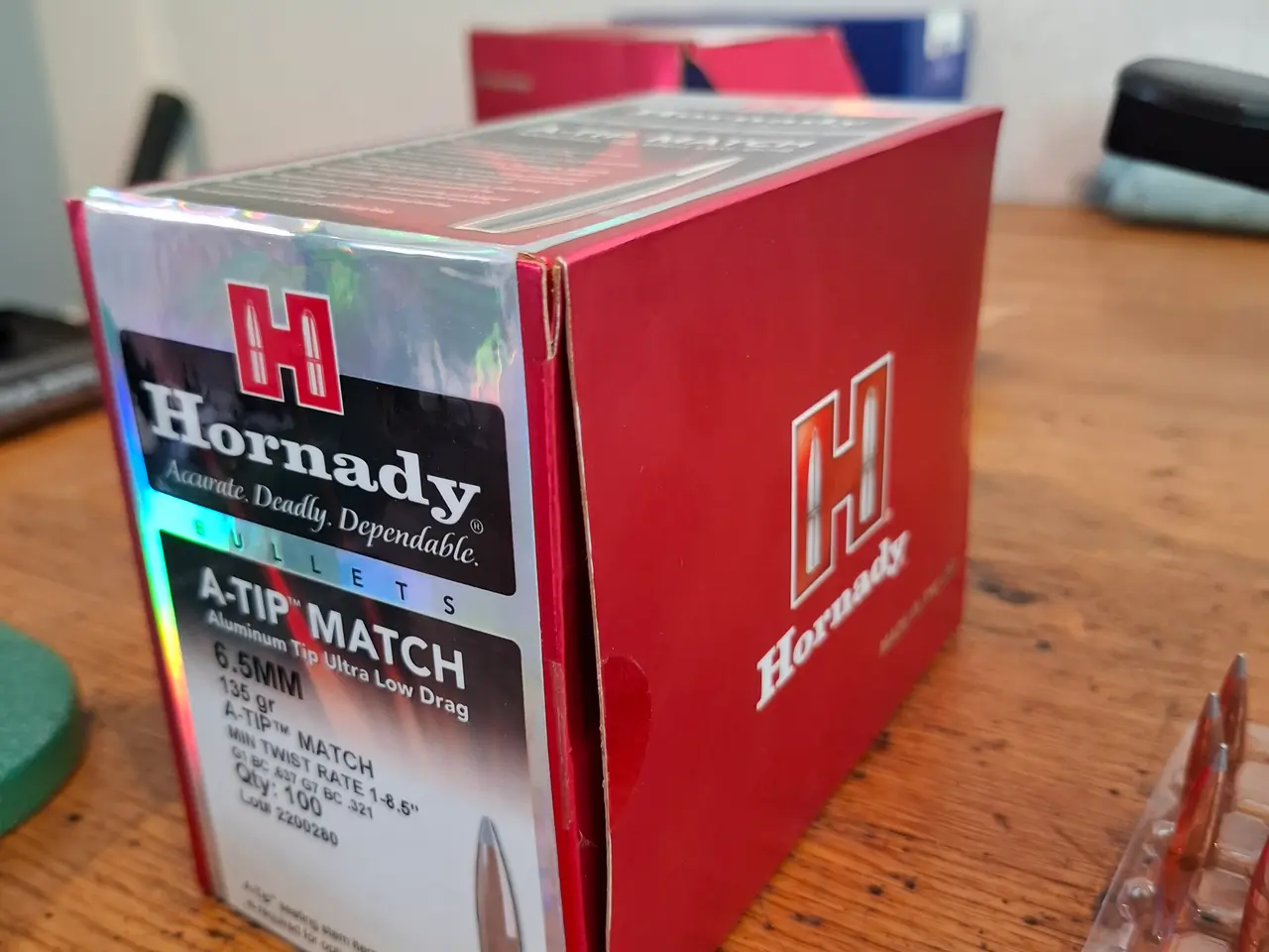 Billede 1 - Hornady A-tip match 6,5mm