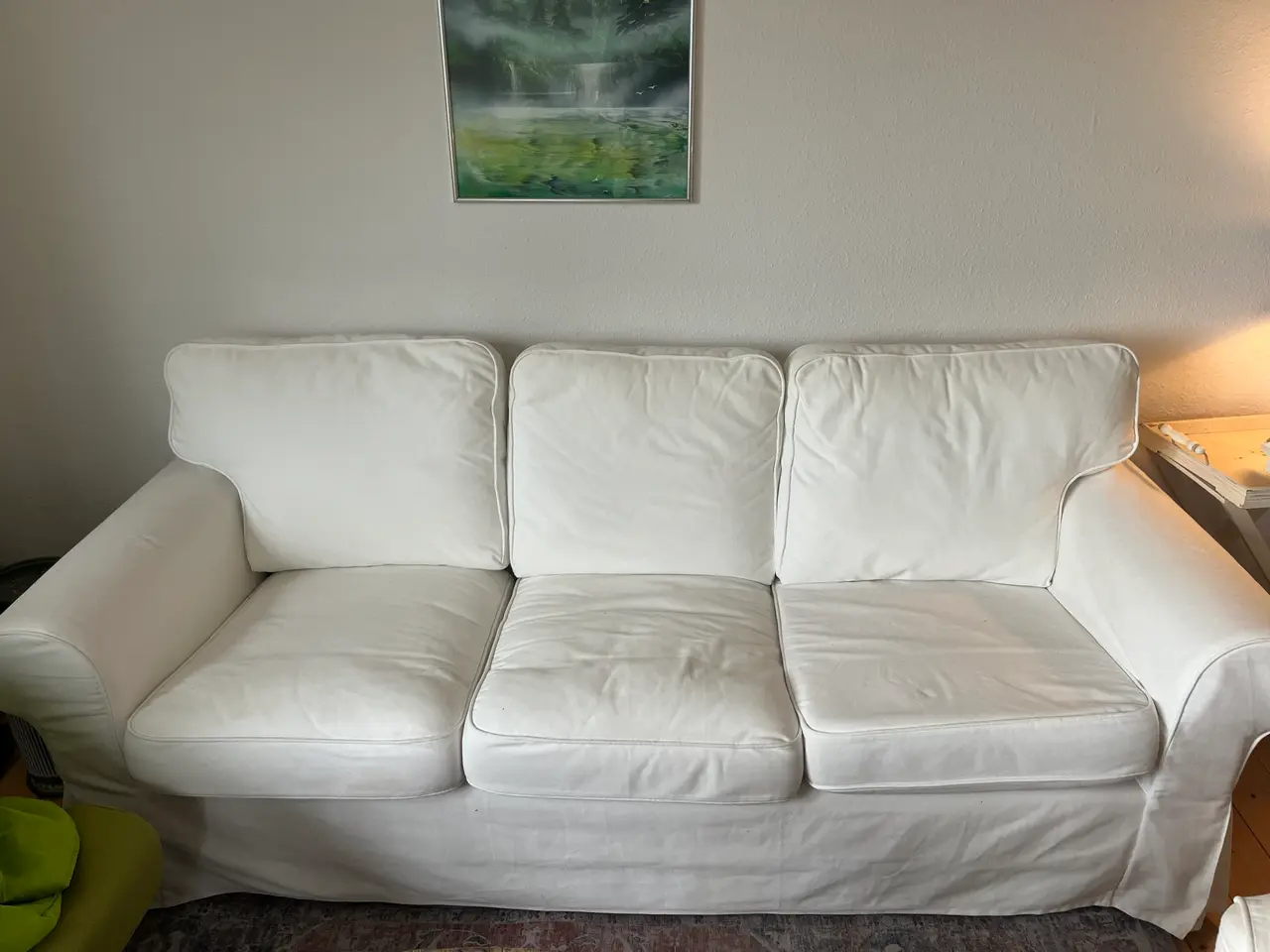 Billede 3 - Ektorp 3 personers sofa - hvid