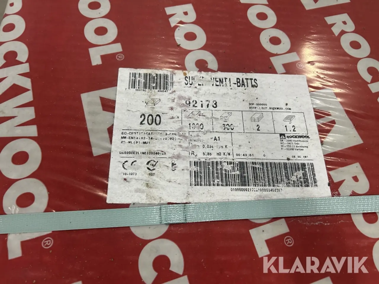 Billede 3 - Isolering Rockwool Blandet, 21 pakker