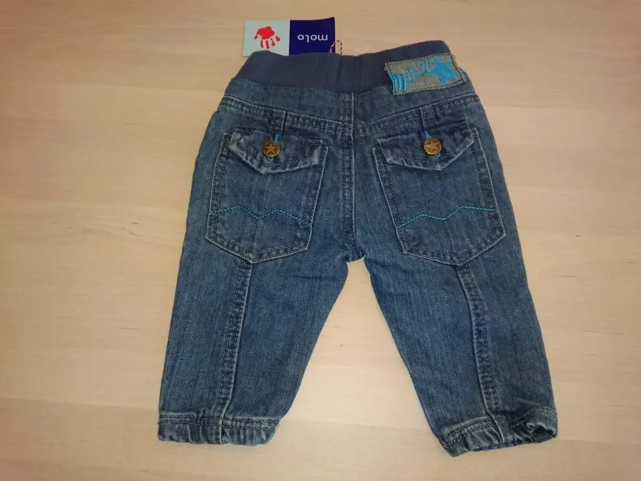 Billede 1 - Nye Molo bløde jeans  Str 68/74