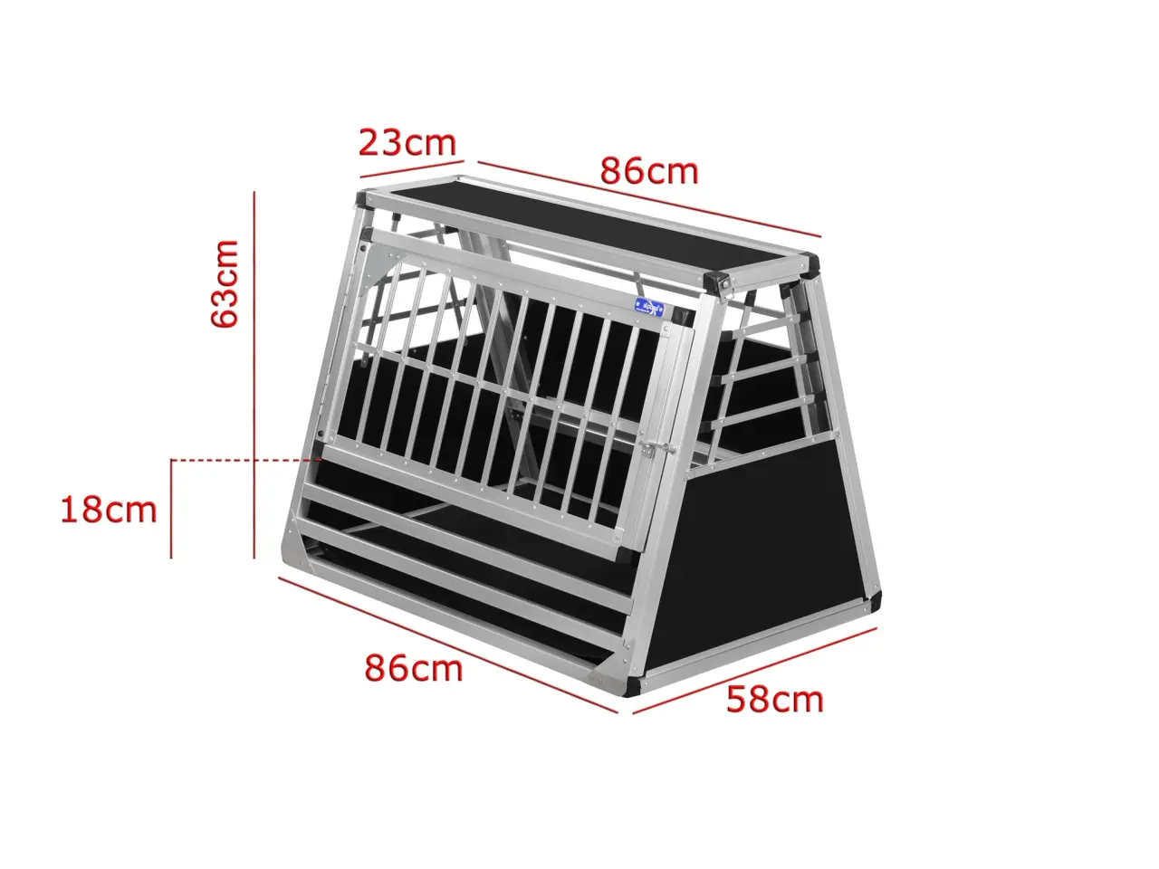 Billede 1 - Hundebur Doggy 60 "Hatchback"