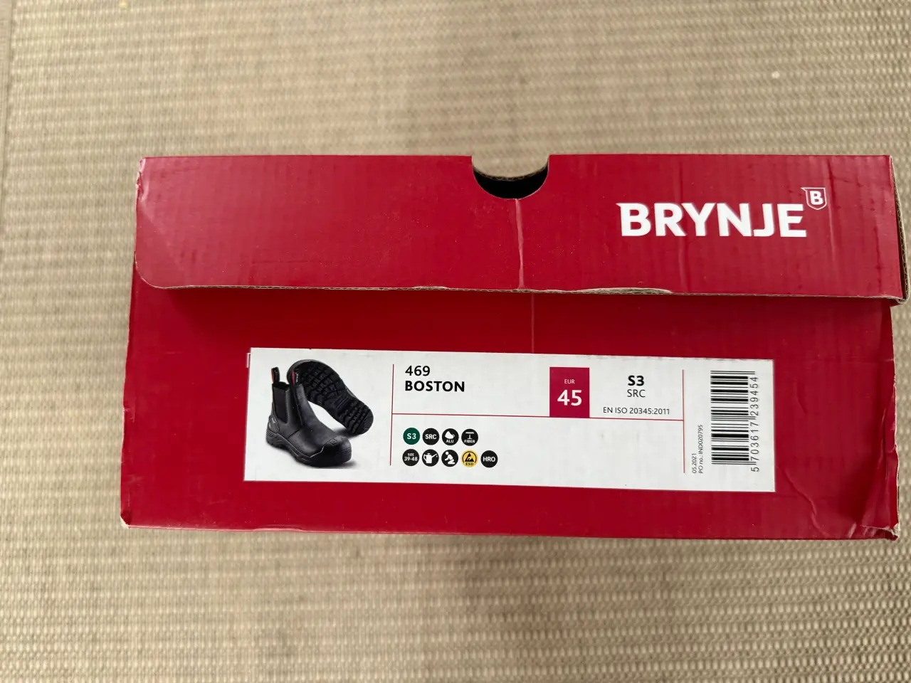 Billede 2 - BRYNJE 469 Boston sikkerhedsstøvle 