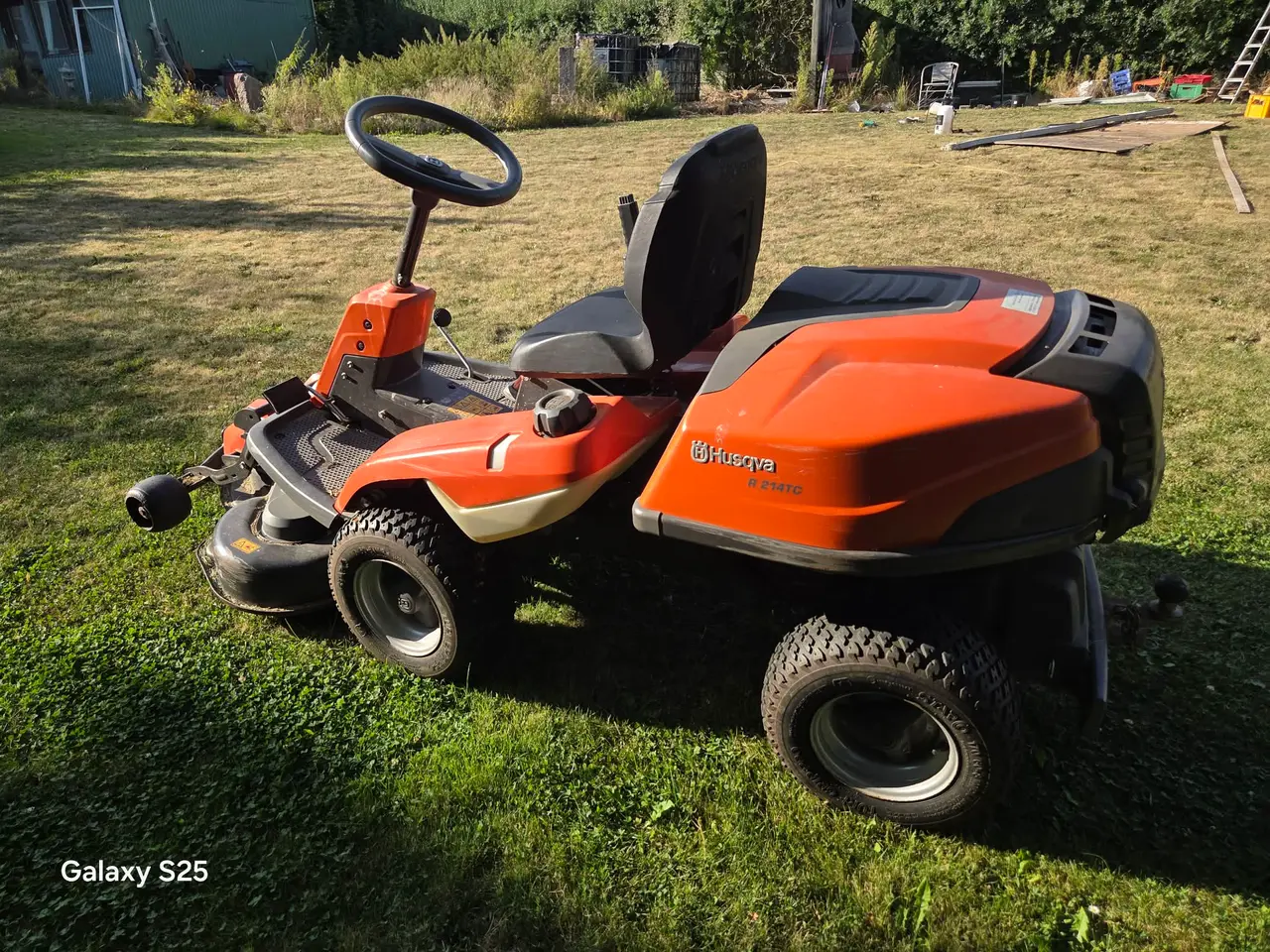 Billede 5 - Husqvarna R 214TC med 94 cm klippebord