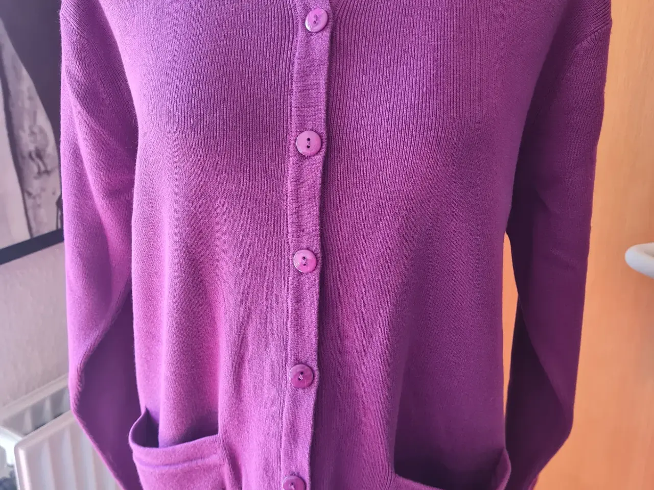 Billede 1 - Signature Classic cardigan str L