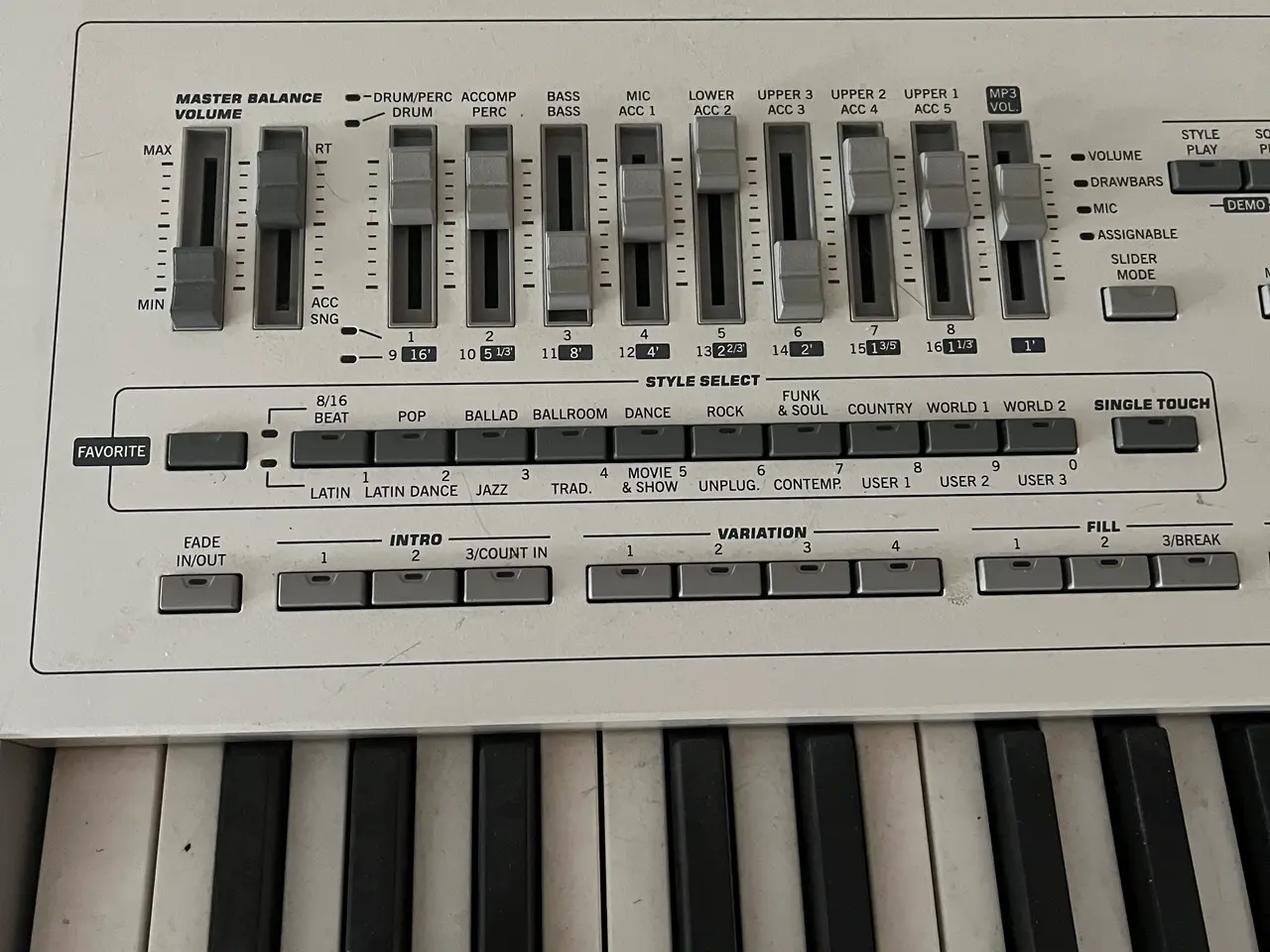 Billede 3 - Korg pa2xpro keyboard