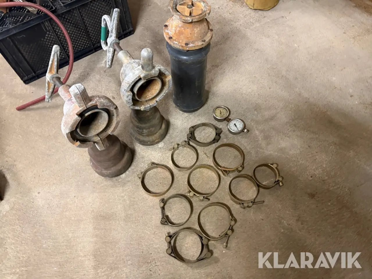 Billede 3 - Storz-koblinger og slangebånd - blandet lot