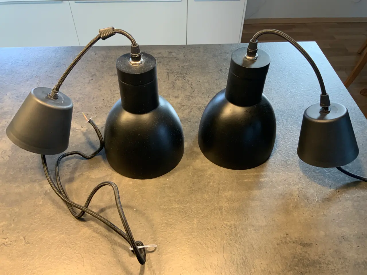Billede 1 - Pendellamper sorte