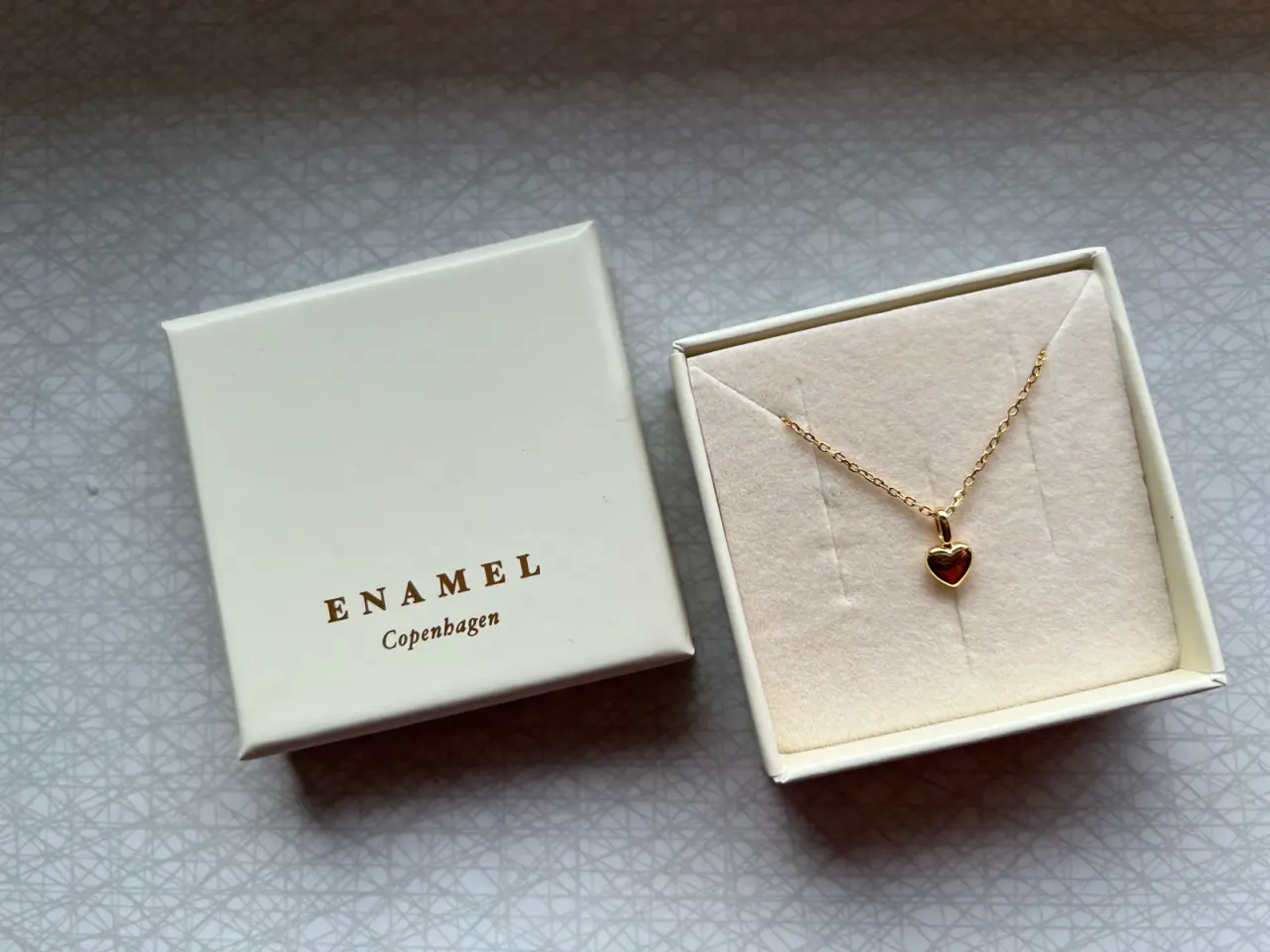 Billede 1 - Ny Enamel Copenhagen Amote halskæde