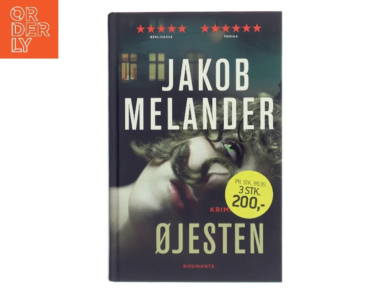 Billede 1 - Øjesten : krimi af Jakob Melander (Bog)