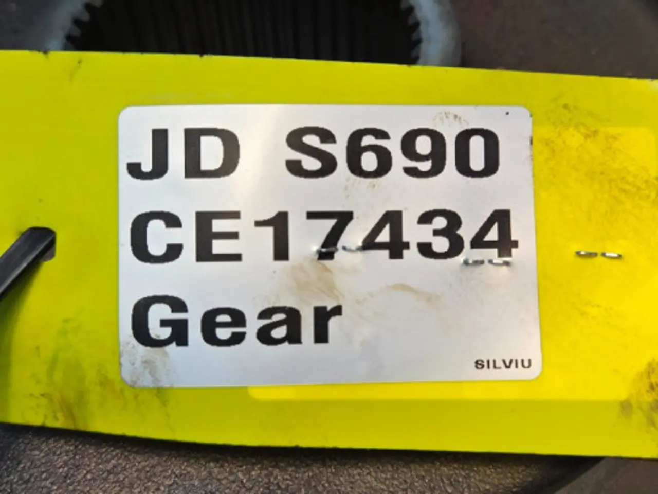 Billede 3 - John Deere S690 Gearhjul CE17434