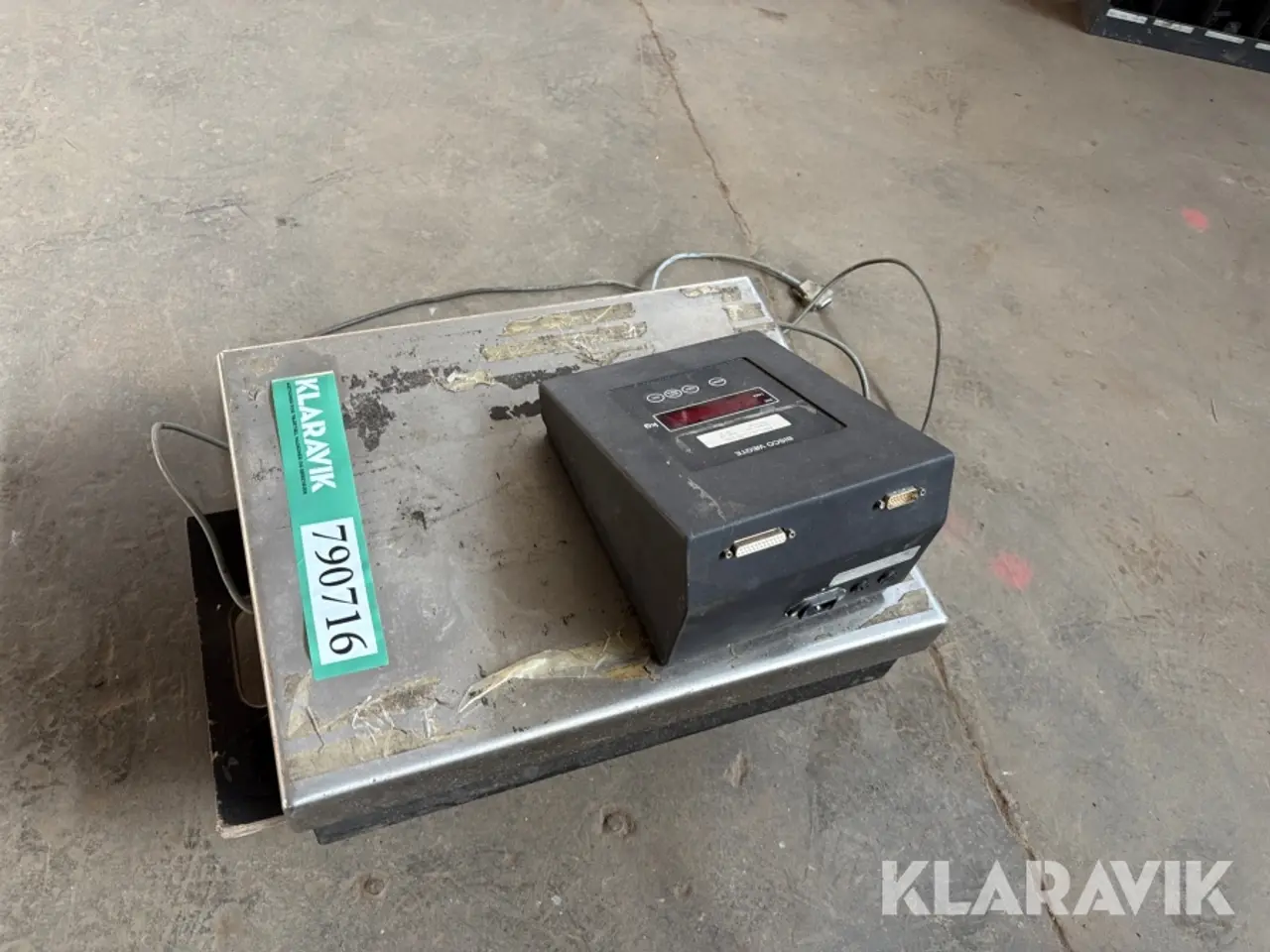 Billede 4 - Vægt 200kg Bisco M3-275