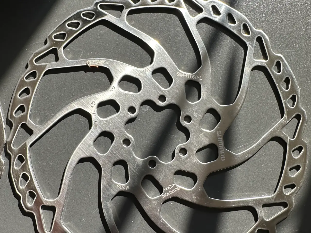 Billede 4 - Shimano Komplet bremseskive sæt 