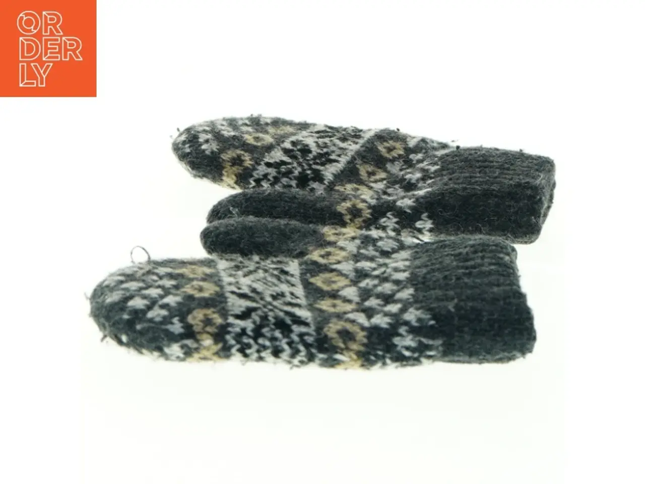 Billede 1 - Strikket vanter (str. Længde, 14 cm b 7 cm)