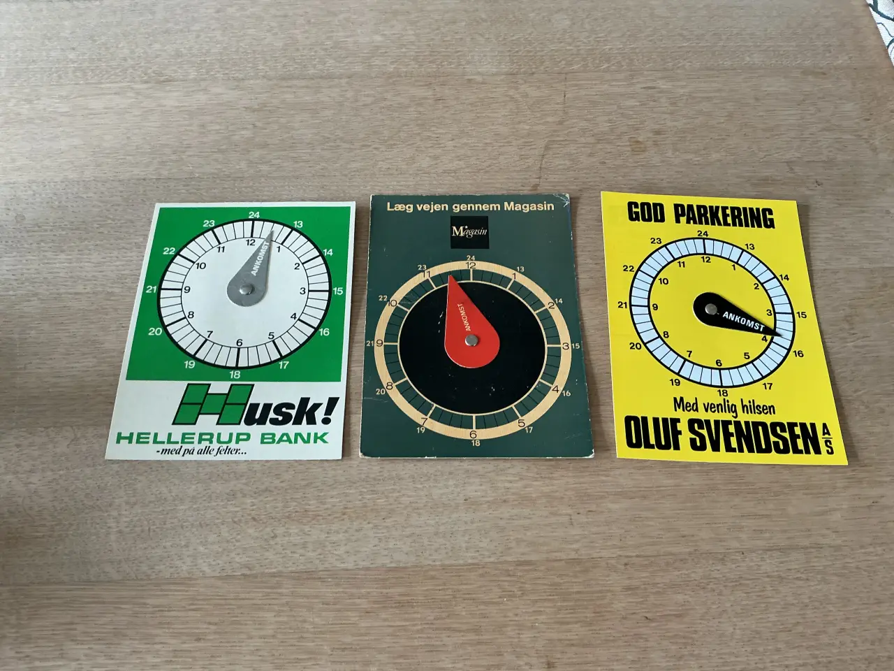 Billede 1 - P skive retro / gamle 
