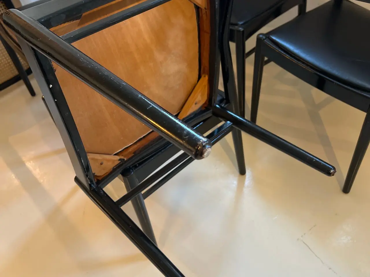 Billede 3 - 5 klassiske danske spisebordsstole, ca. 1960