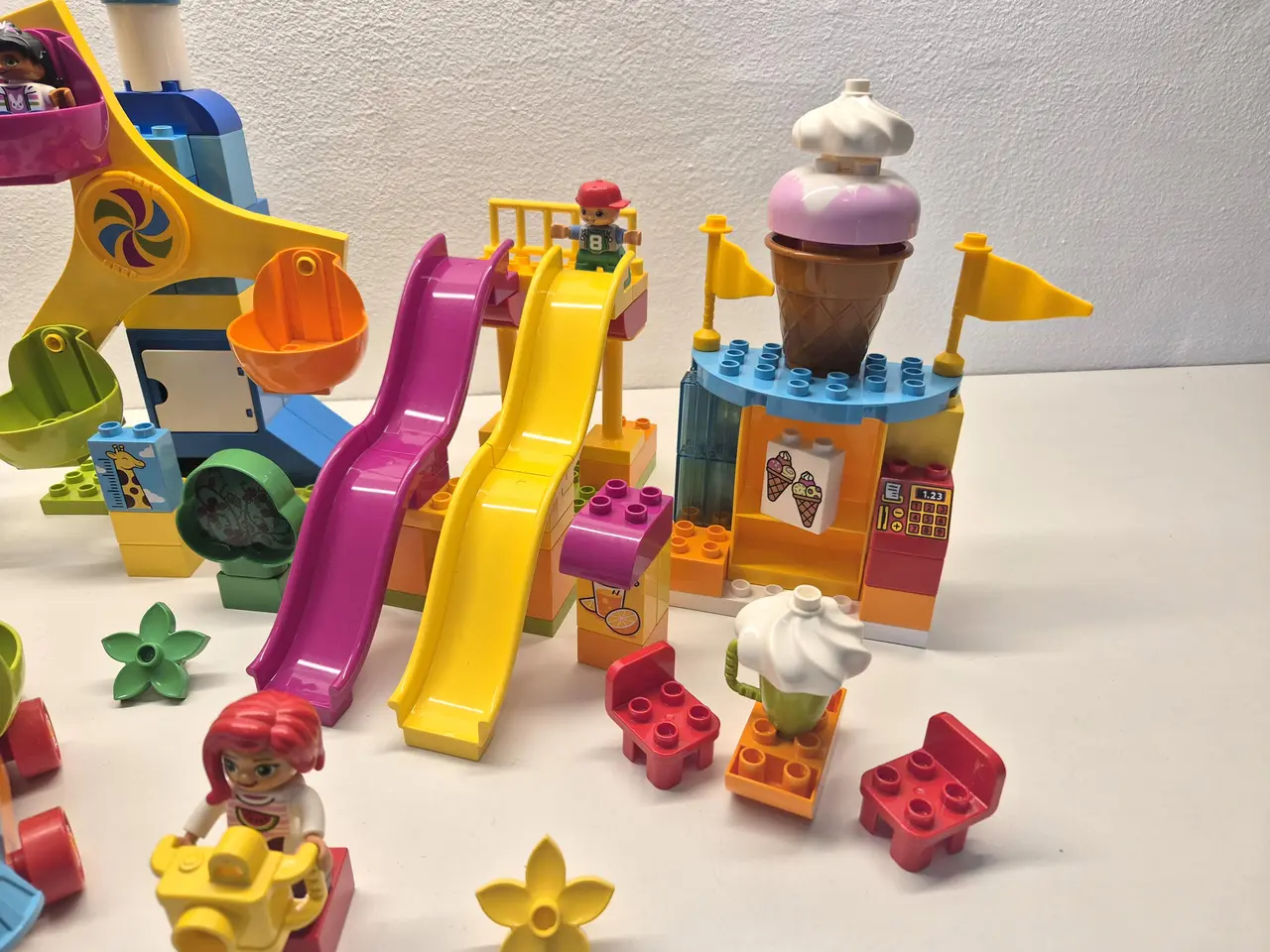 Billede 2 - Duplo Stor Forlystelsespark med Pariserhjul,