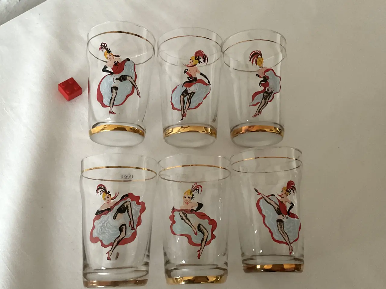 Billede 8 - Fransk Moulinrouge glas