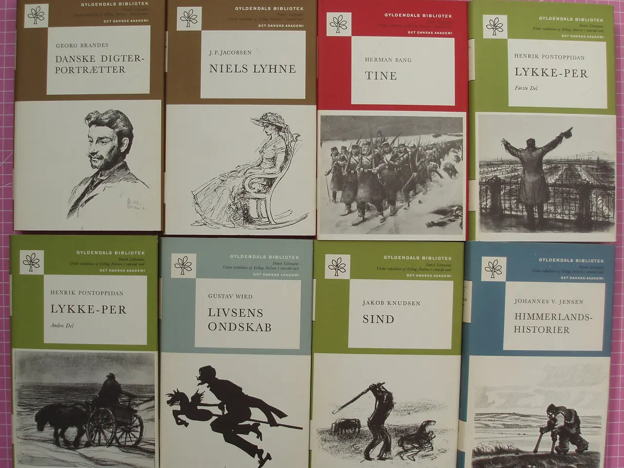 Billede 3 - Gyldendals Bibliotek Dansk Litteratur
