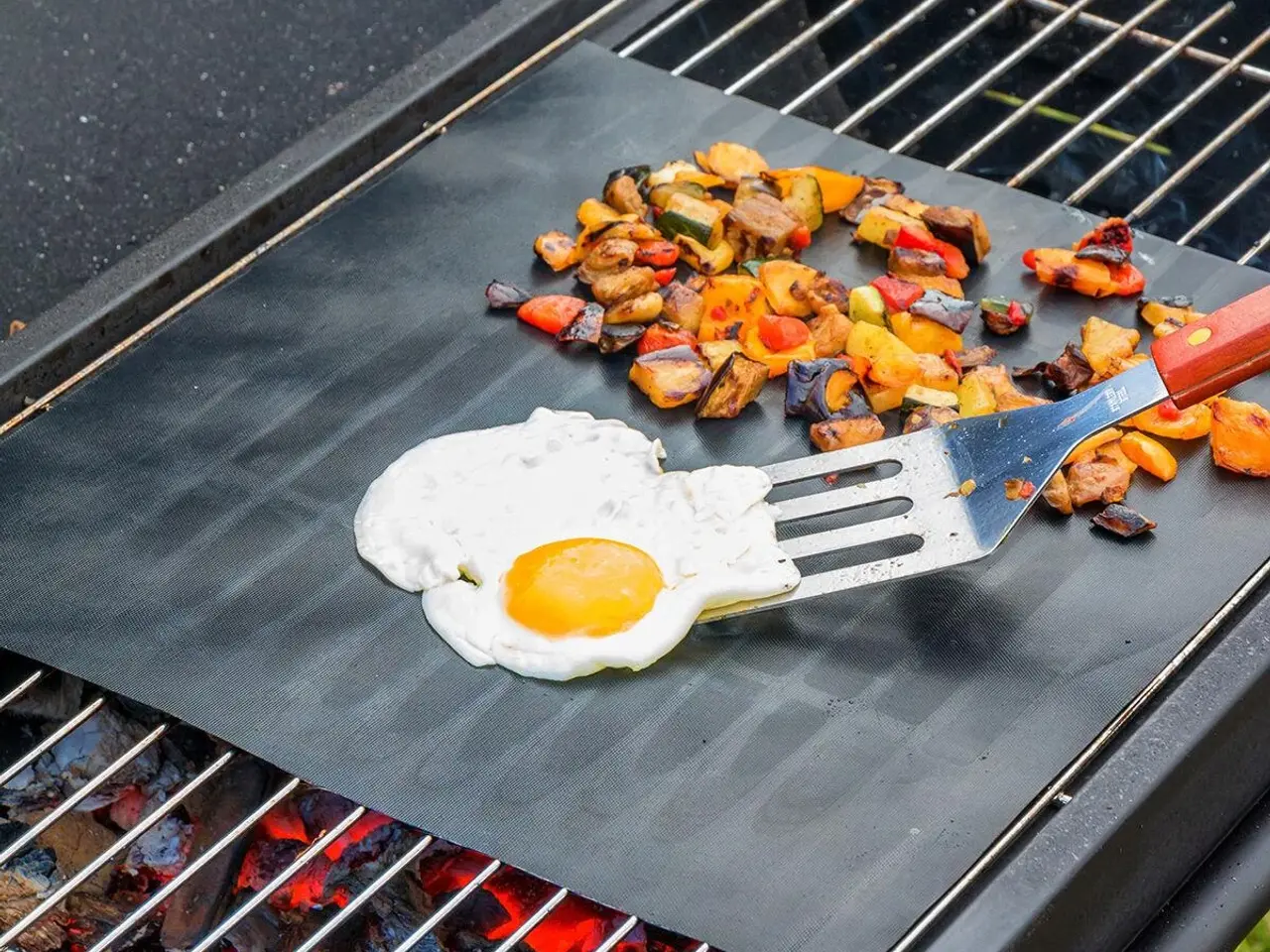 Billede 3 - Grillmåtte og ovnunderlag - 2 stk.