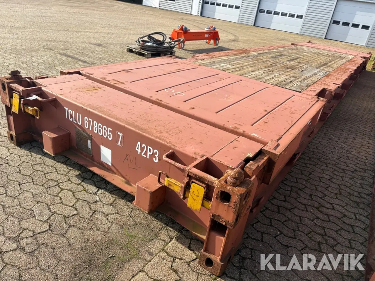 Billede 1 - Sammenklappelig flat rack-container PT. ASPEK KUMBONG KB40-FR-11R2 - 40 fods