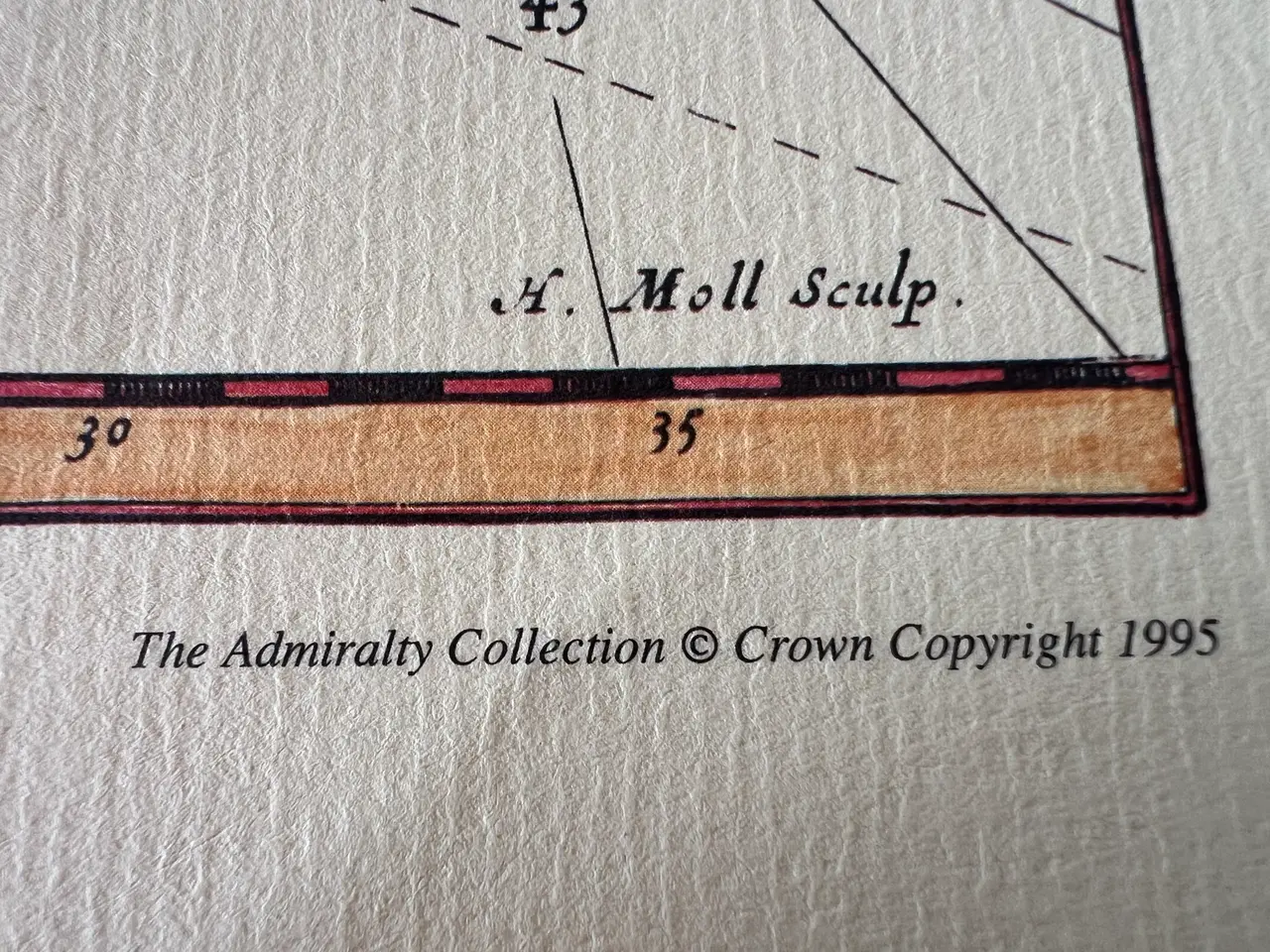 Billede 6 - Genoptrykt Kort over Orkney år 1472