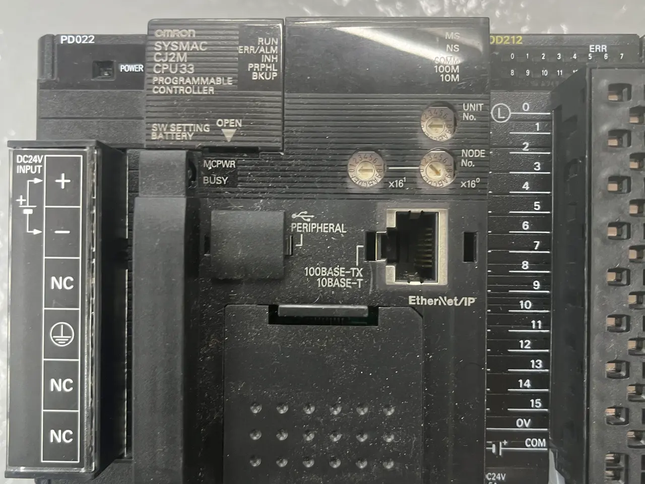 Billede 2 - PLC Omron CJ2M cpu33