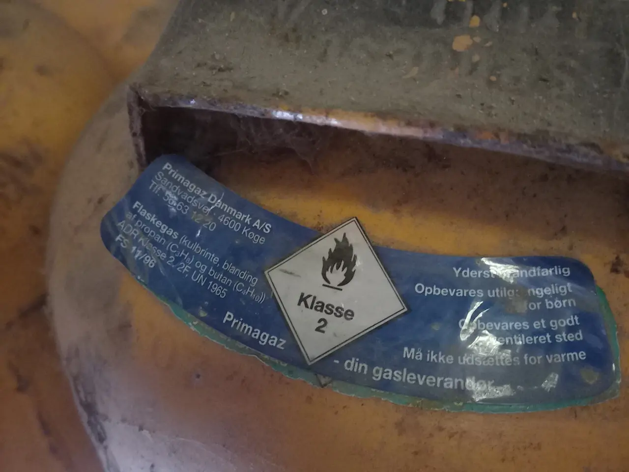 Billede 2 - Store gas flasker med stativ