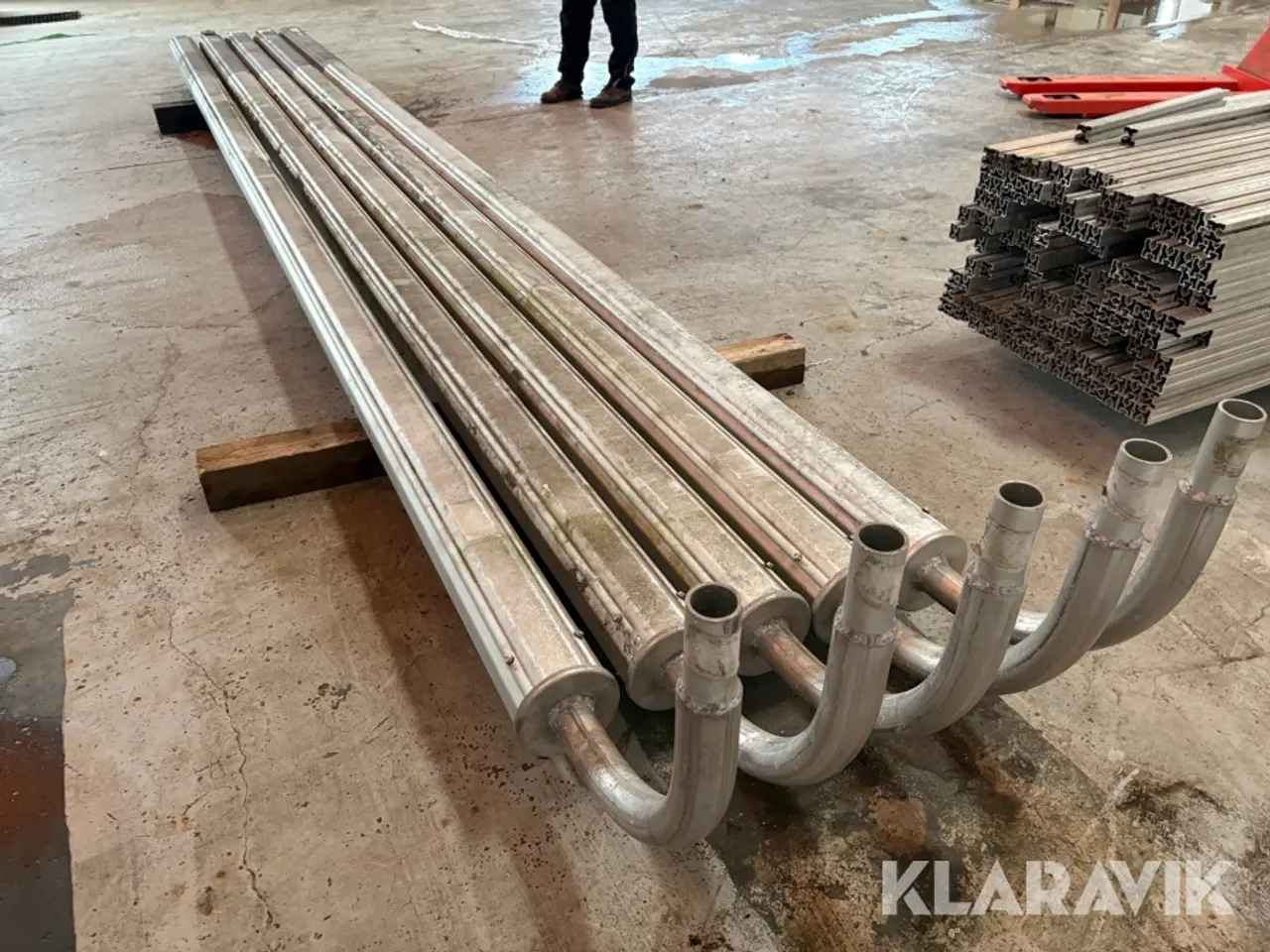 Billede 3 - Lygtepæle MoraMast 5600mm kl.LE med buet arm 5 styk