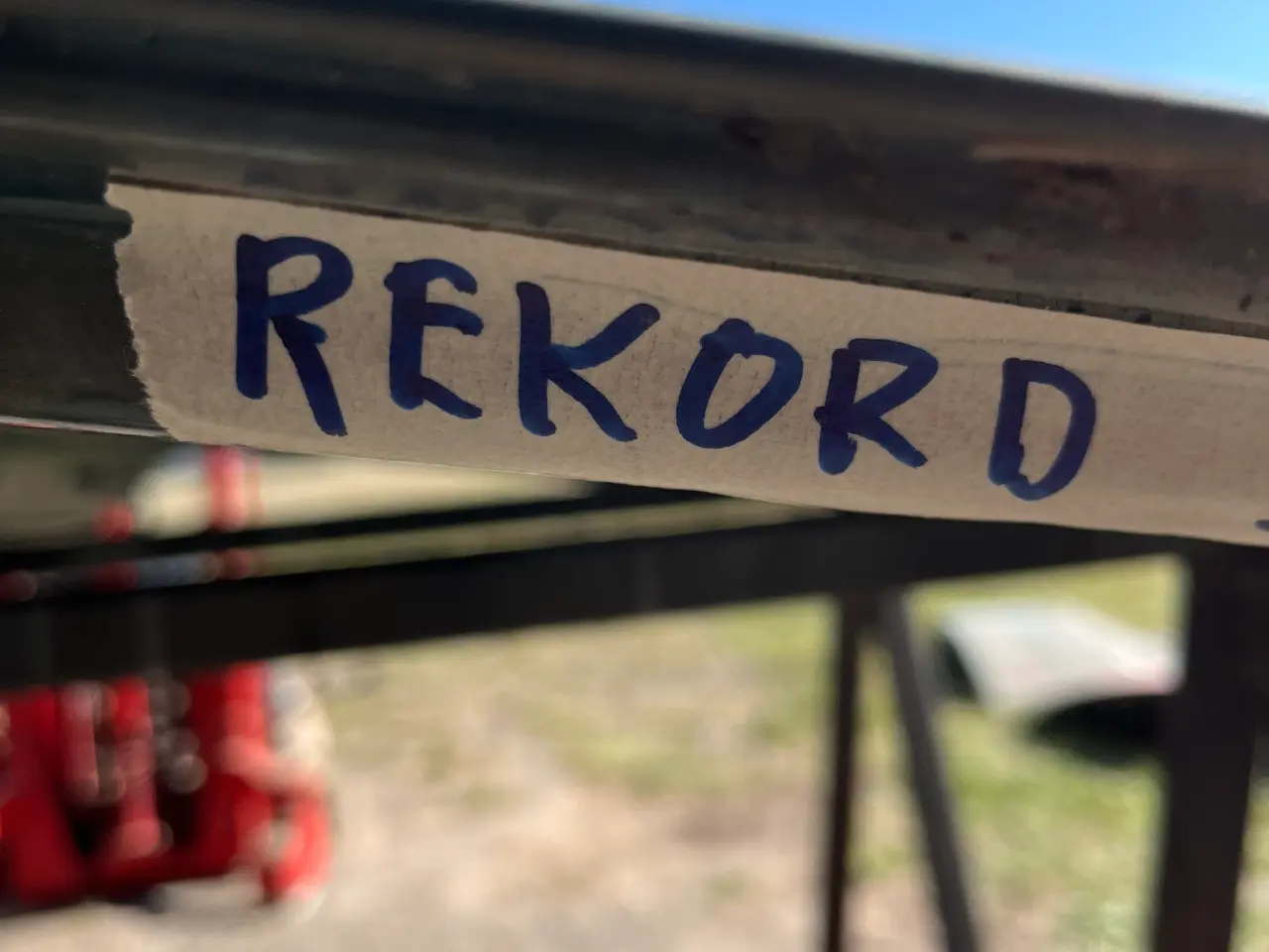 Billede 2 - Opel Rekord Bagklap 