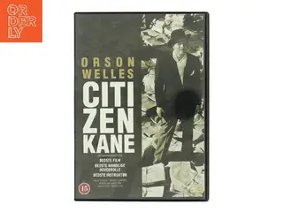 Citizen Cane med Orson Welles (DVD)