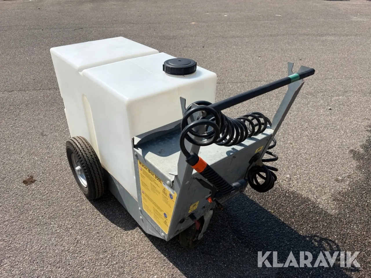 Billede 4 - Vandvogn 2m Group Water-box 350L med pumpe