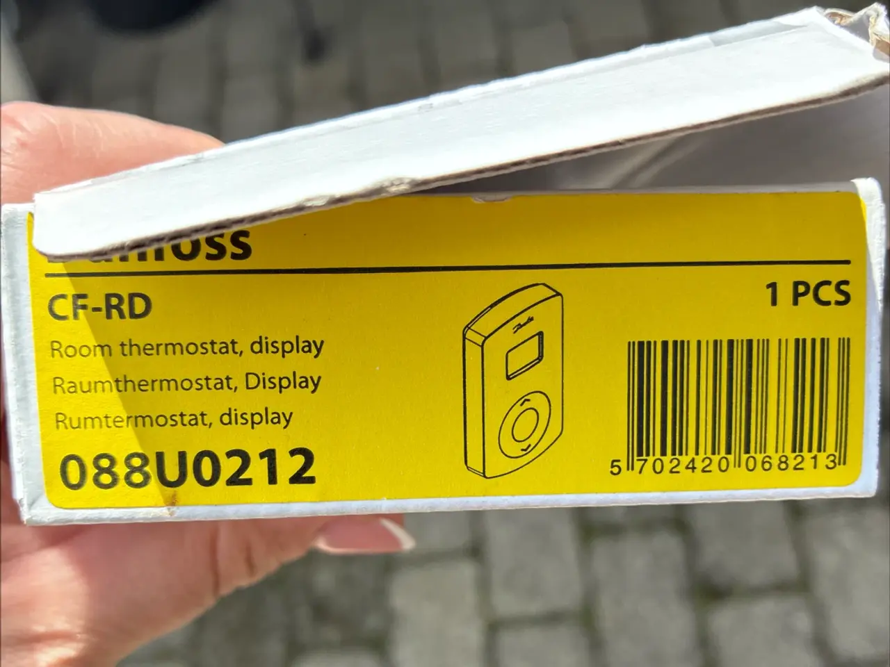 Billede 3 - Helt ny Danfoss termostat