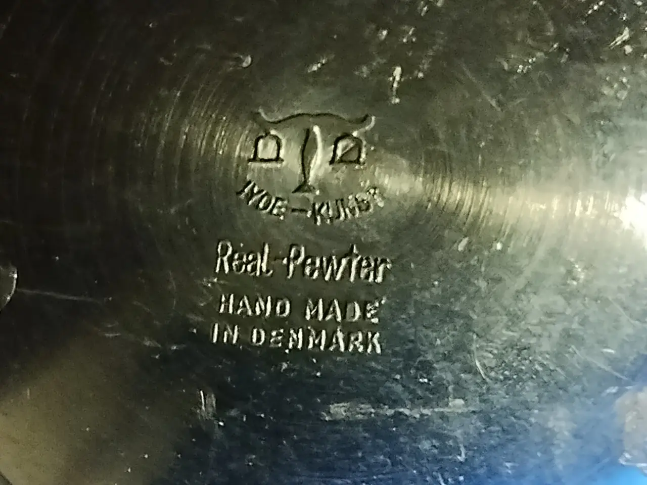 Billede 3 - Real Pewter tin lysestage