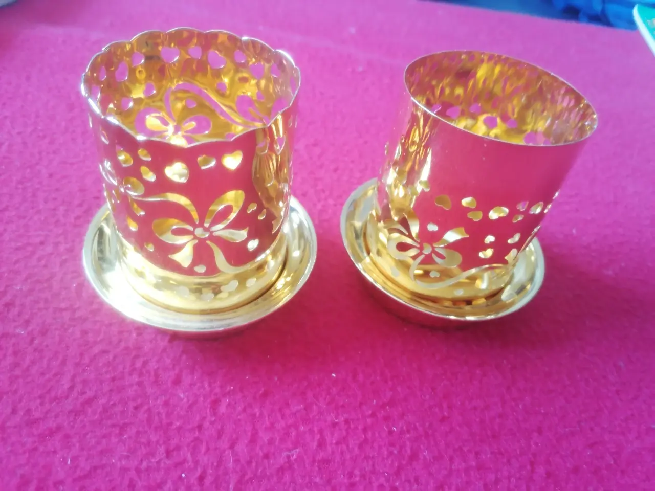 Billede 8 - Georg Jensen, 2009 Engel lysestage forgyldt