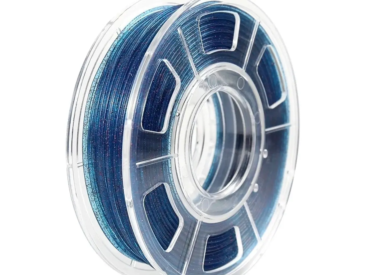Billede 1 - SKILPRO - PLA++ Glitter galaxy glitter - Blue - 1kg