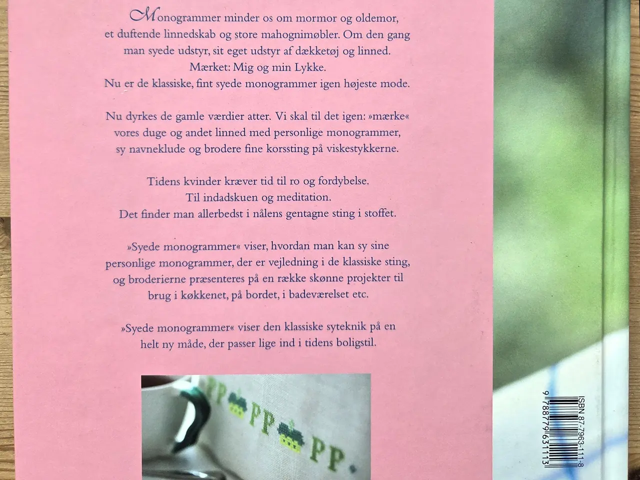 Billede 3 - Syede monogrammer  -  broderi-bog