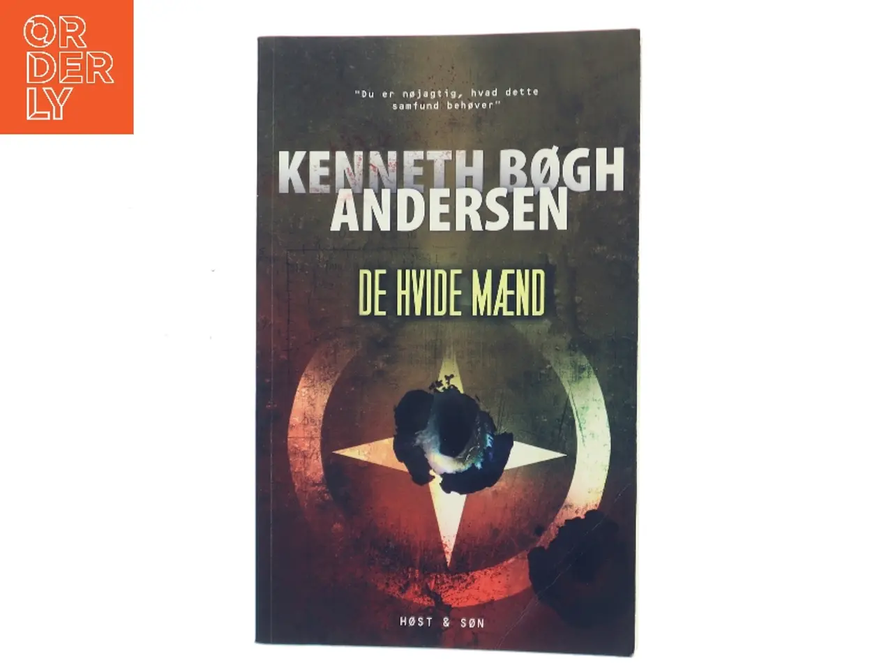 Billede 1 - De hvide mænd af Kenneth Bøgh Andersen (Bog)