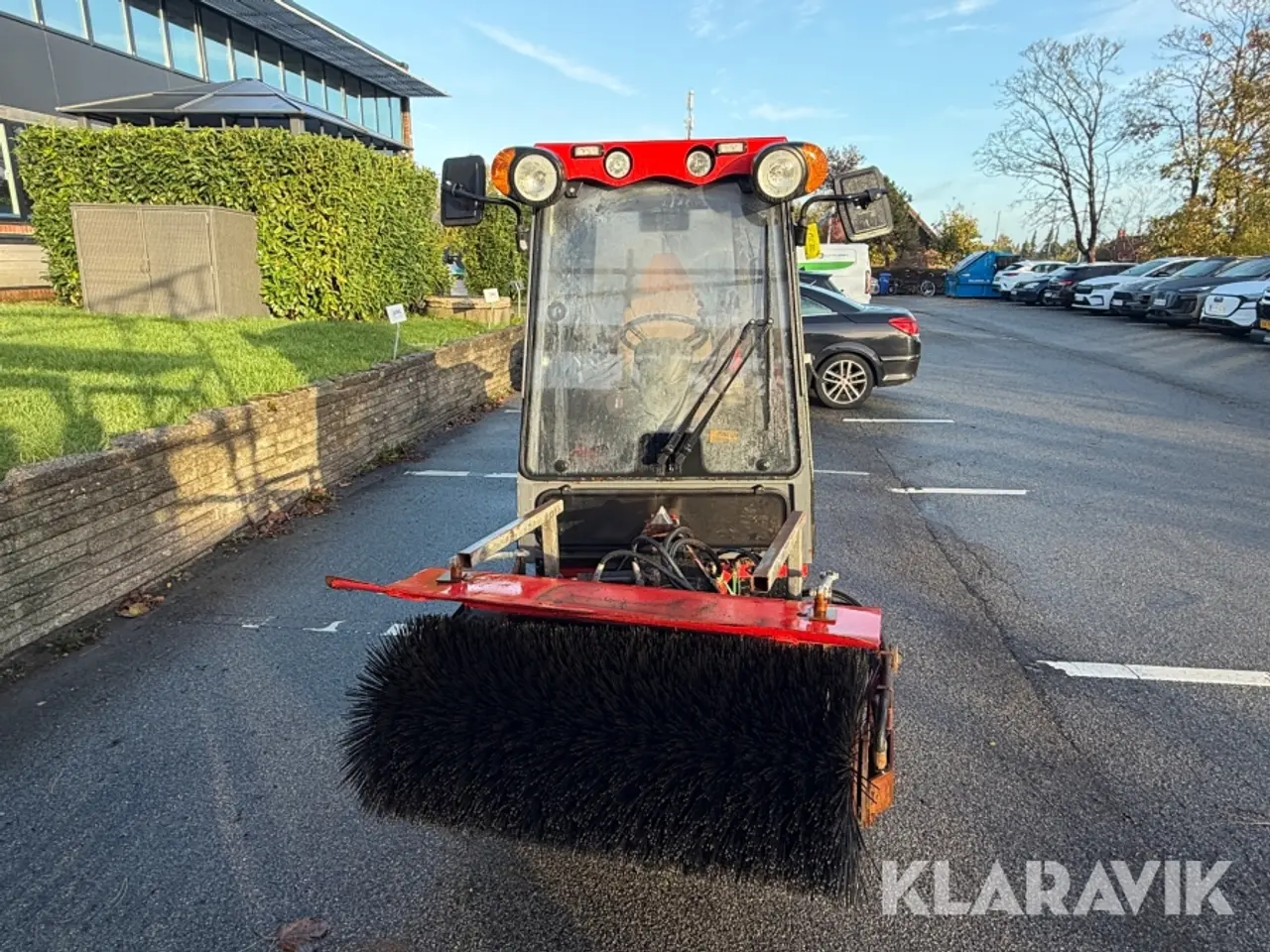Billede 5 - Redskabsbærer Nimos DM-Trac 204 Med hydraulisk kost