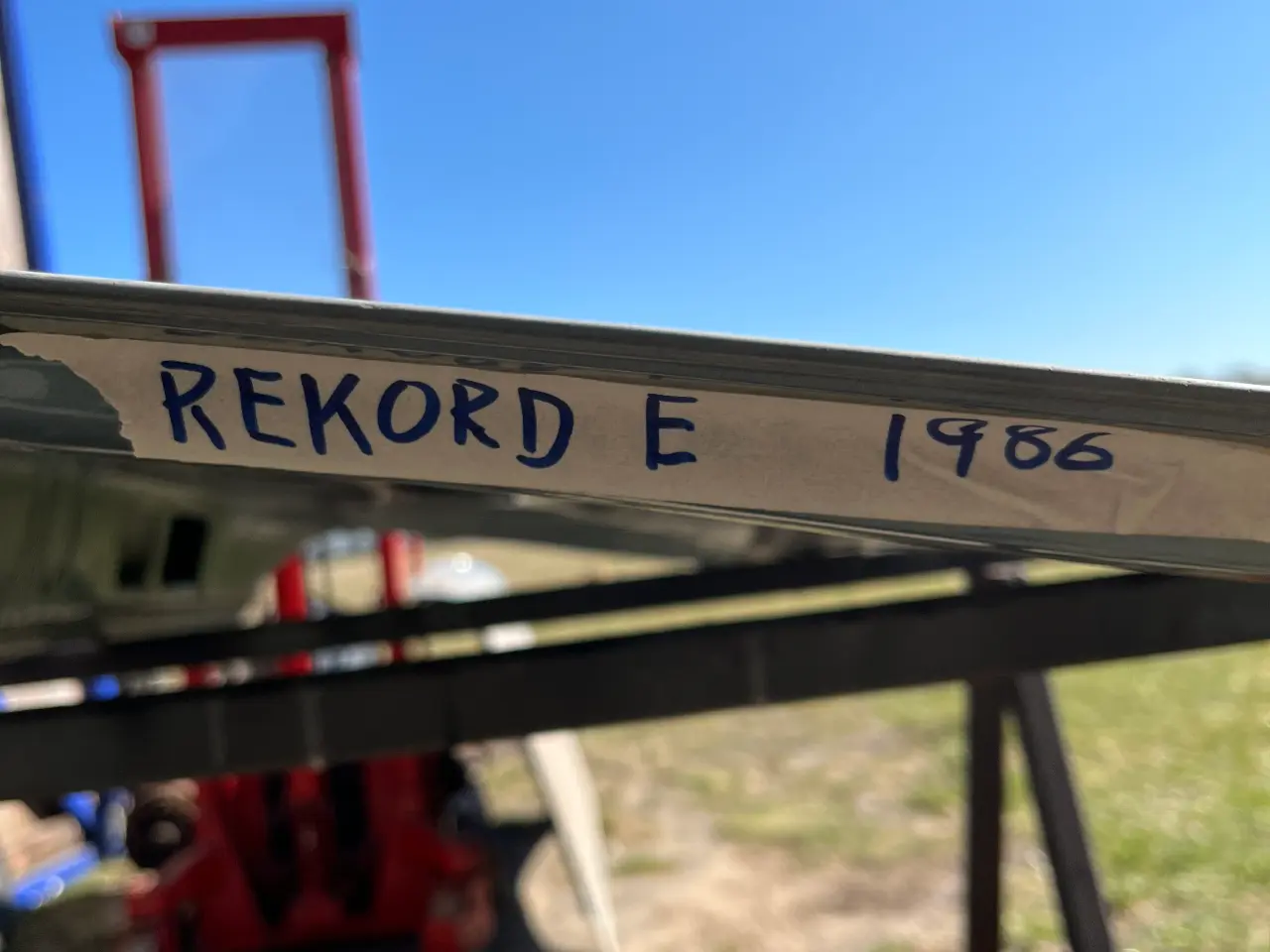 Billede 2 - Opel Rekord E 1986 - Bagklap