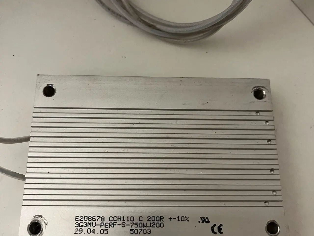 Billede 2 - E208678 CCH110 200Ω 750W Power Resistor - brugt