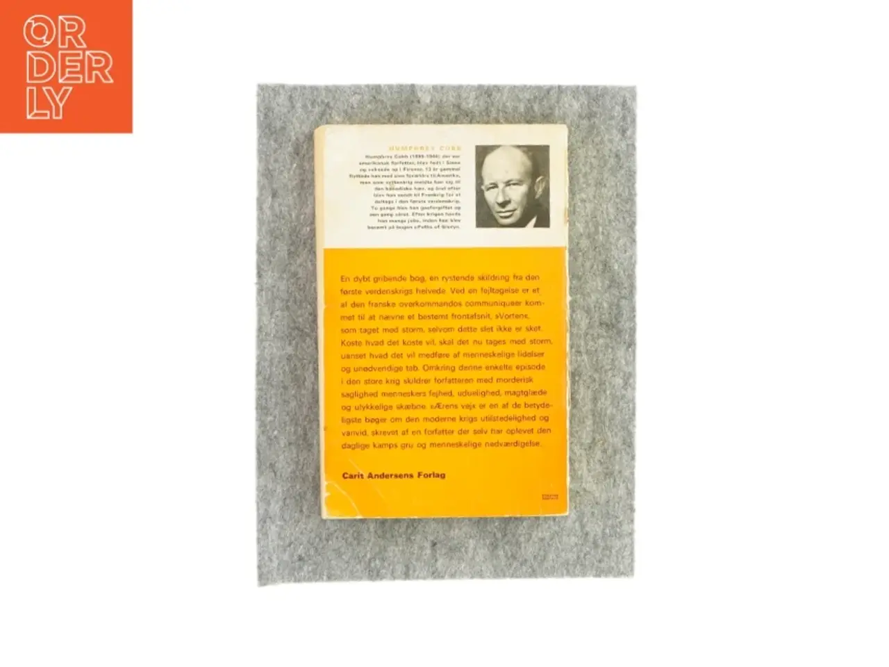 Billede 2 - Ærens vej af Humphrey Cobb (bog)