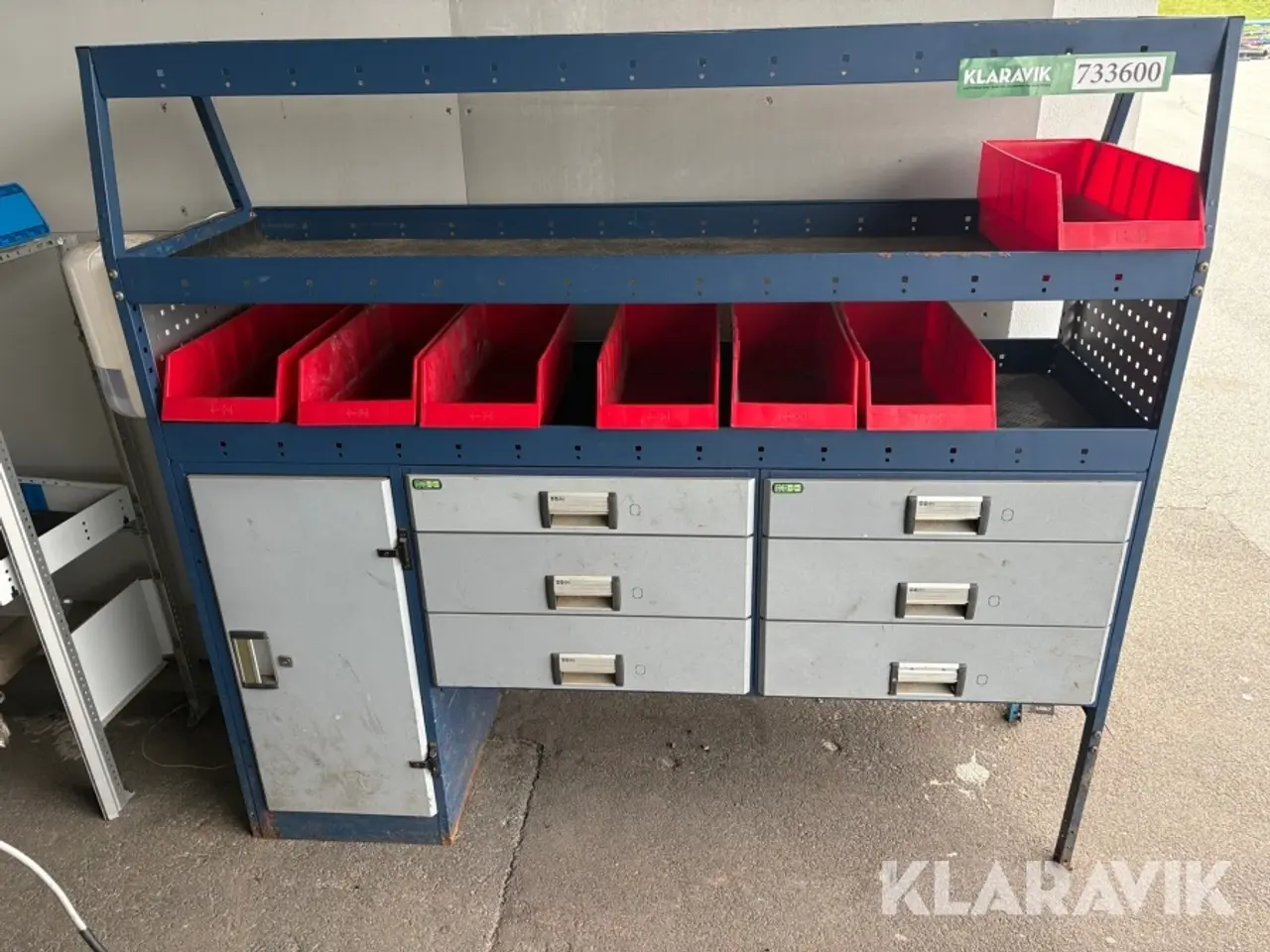 Billede 2 - Inventar til kassebil HH-modulsystem - L161 D48 H147 cm