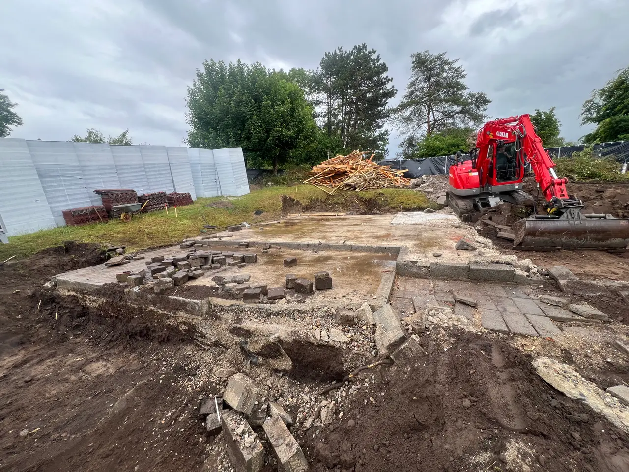Billede 1 - Grus- og betonfyld