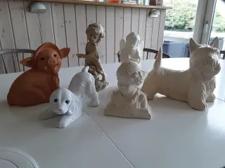Figurer af mennesker og dyr