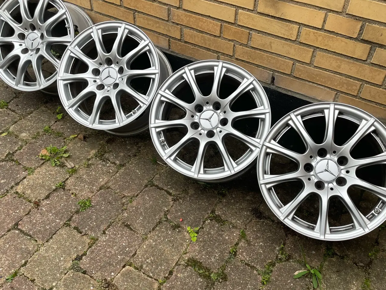 Billede 3 - 4 originale Mercedes alufælge