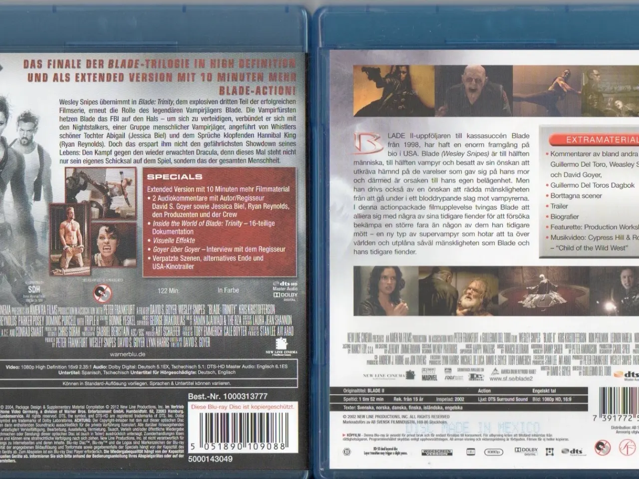Billede 2 - Blade II + Blade Trinity (extended edition)