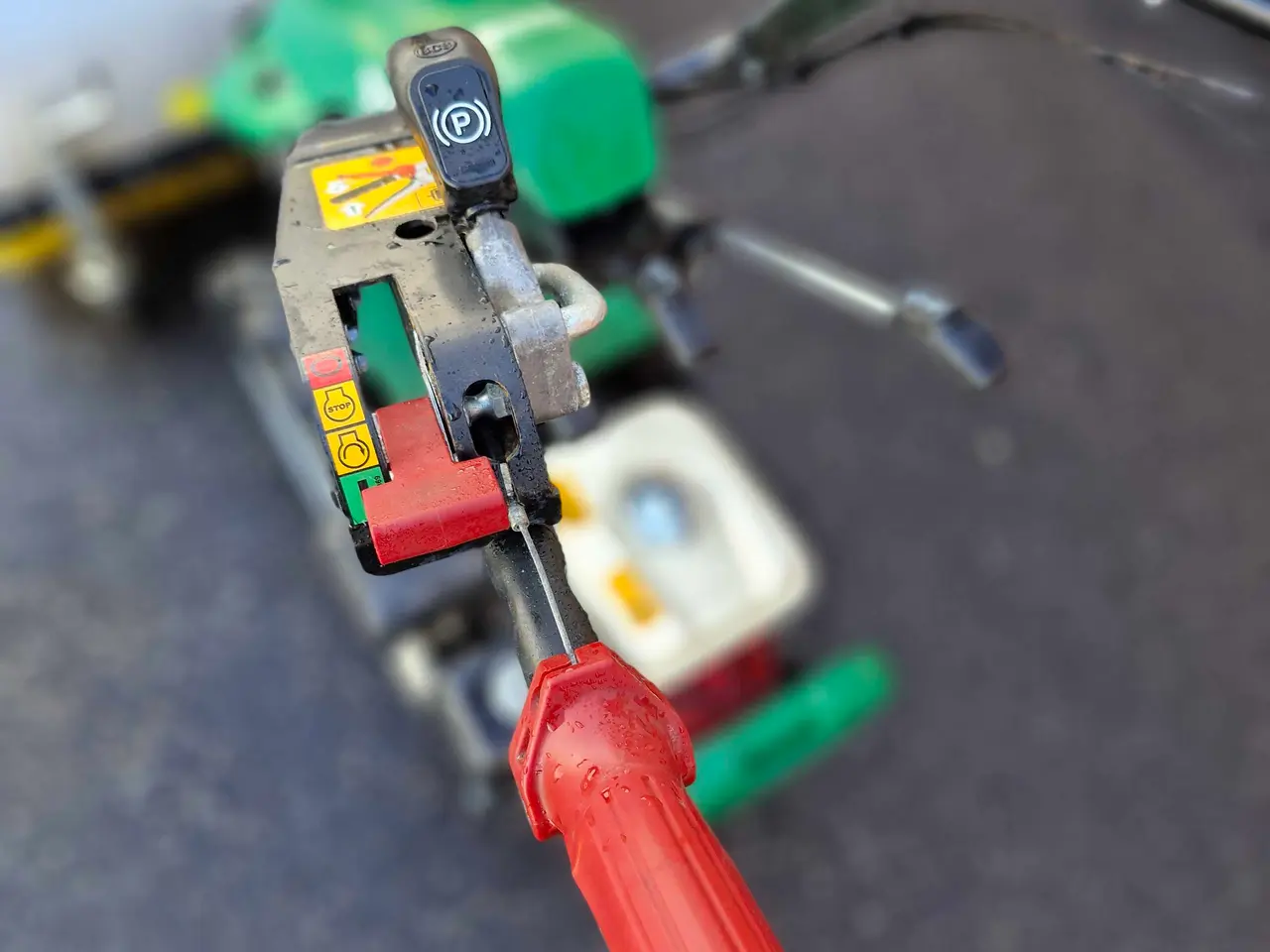 Billede 8 - Ferrari 328 Tohjulet traktor med 100cm kost 