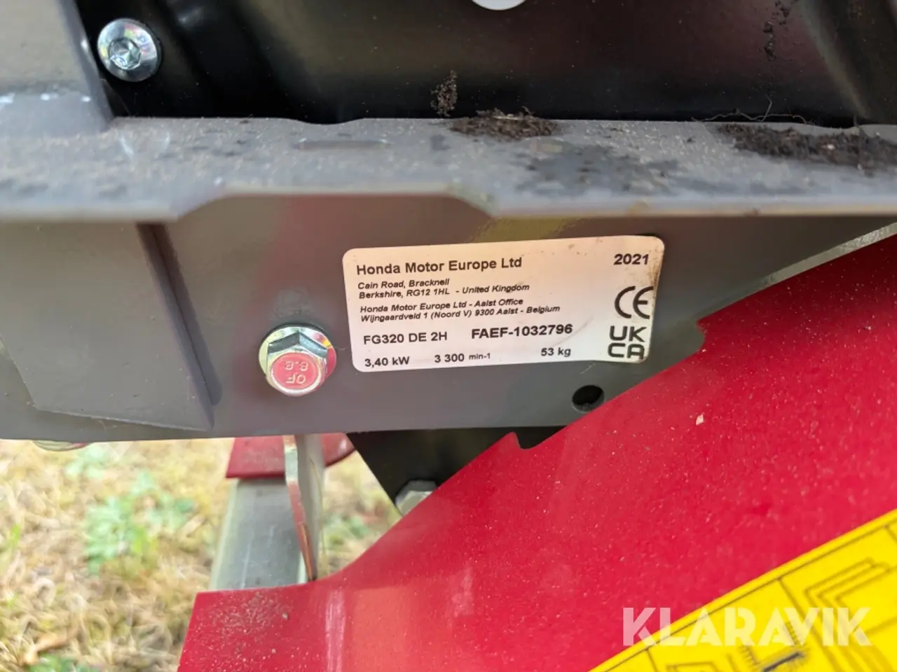 Billede 8 - Havefræser Honda FG320